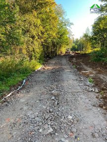 Фото | Строительство дороги в посёлке Стеклянный