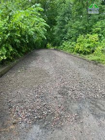 Петергоф | Укладка асфальтовой крошки