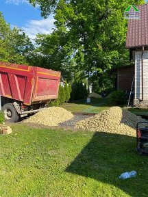 Фото | Укладка асфальта на участке