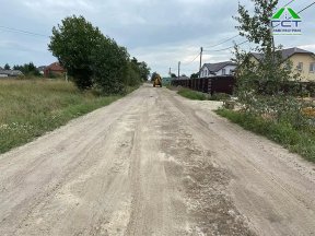 Велигонты | Укладка асфальтовой крошки