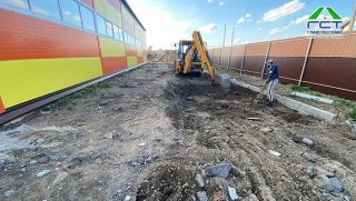 Санино | Благоустройство вокруг СТО