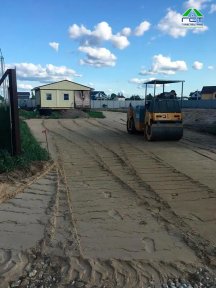 Фото | Строительство дороги Заборье