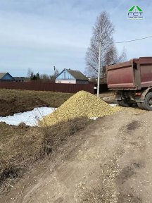 Елизаветино | Устройство заезда на участок