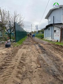 Кикенка | Укладка асфальтовой крошки