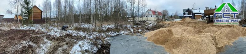 Первомайское | Отсыпка участка