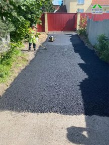 Сестрорецк | Асфальтирование въезда на участок
