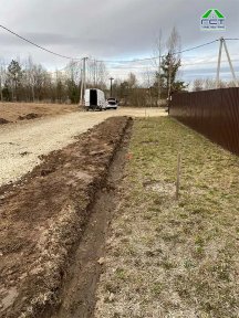 Заборье | Осушение участка + укладка закрытой трубы